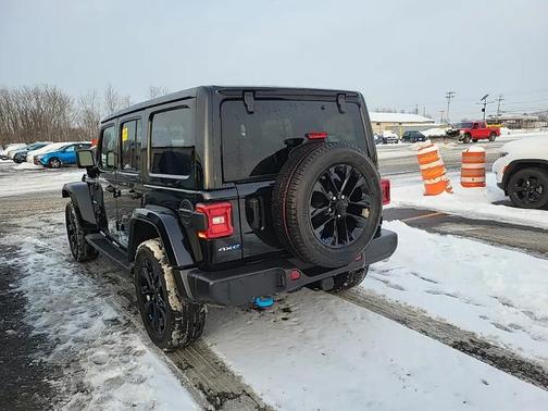 Black Clearcoat 2023 Jeep Wrangler 4xe Sahara