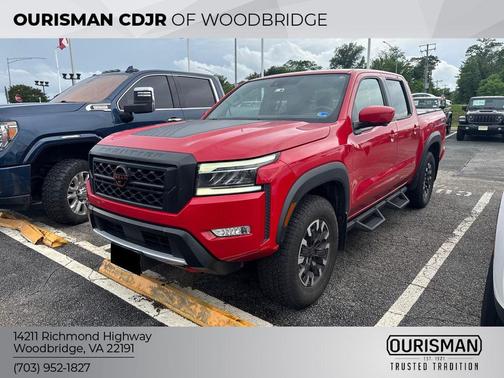 Red Alert 2024 Nissan Frontier PRO-4X