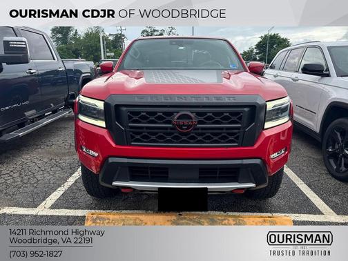 Red Alert 2024 Nissan Frontier PRO-4X