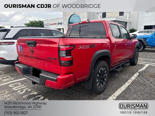 Red Alert 2024 Nissan Frontier PRO-4X