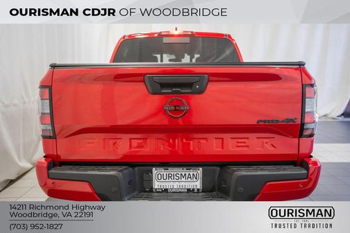 Red Alert 2024 Nissan Frontier PRO-4X