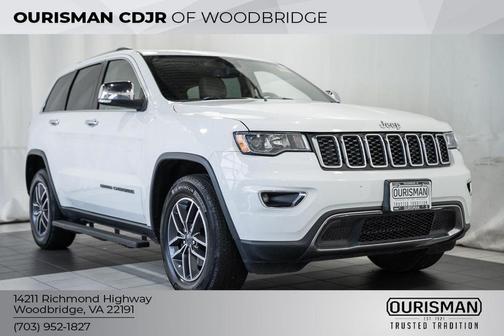 Bright White Clearcoat 2019 Jeep Grand Cherokee Limited