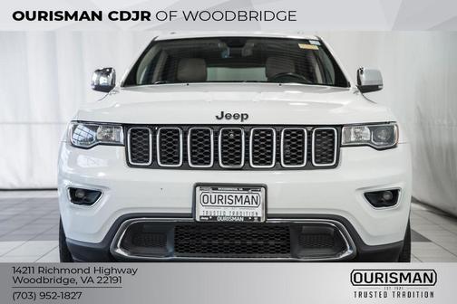 Bright White Clearcoat 2019 Jeep Grand Cherokee Limited
