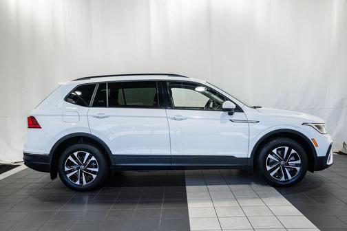 Pure White 2023 Volkswagen Tiguan 2.0T S