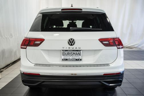 Pure White 2023 Volkswagen Tiguan 2.0T S