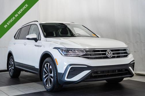 Pure White 2023 Volkswagen Tiguan 2.0T S