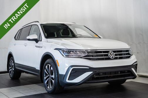 Pure White 2023 Volkswagen Tiguan 2.0T S