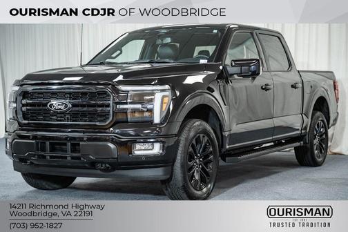 AGATE BLACK METALLIC 2024 Ford F-150 Lariat