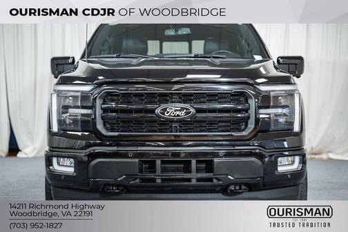 AGATE BLACK METALLIC 2024 Ford F-150 Lariat
