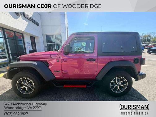 Limited Edition Tuscadero Pearlcoat 2024 Jeep Wrangler Sport S