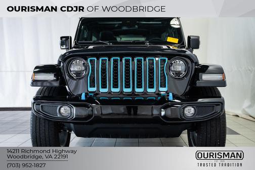 Black Clearcoat 2023 Jeep Wrangler 4xe Sahara High Altitude