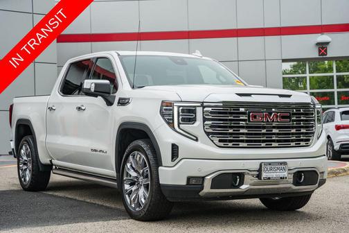 White Frost Tricoat 2023 GMC Sierra 1500 Denali