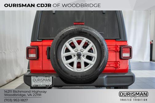 Firecracker Red Clearcoat 2023 Jeep Wrangler Sport S