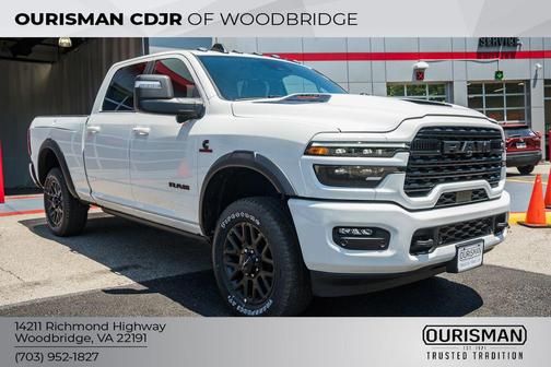 Bright White Clearcoat 2026 RAM 2500 Limited Crew Cab 4x4 6'4' Box