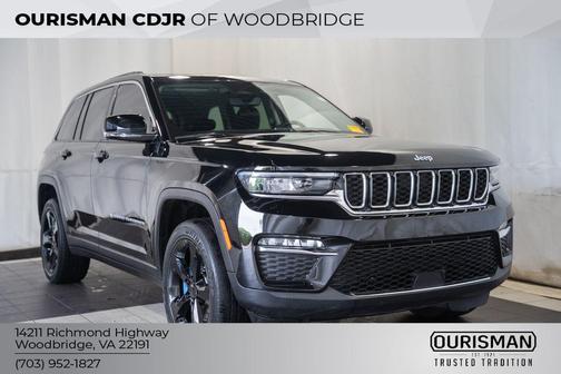 Diamond Black Crystal Pearlcoat 2022 Jeep Grand Cherokee 4xe Base