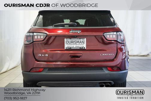 Velvet Red Pearlcoat 2022 Jeep Compass Limited