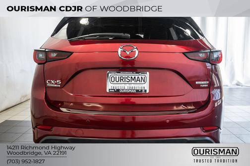 Soul Red Crystal Metallic 2022 Mazda CX-5 2.5 Turbo Signature