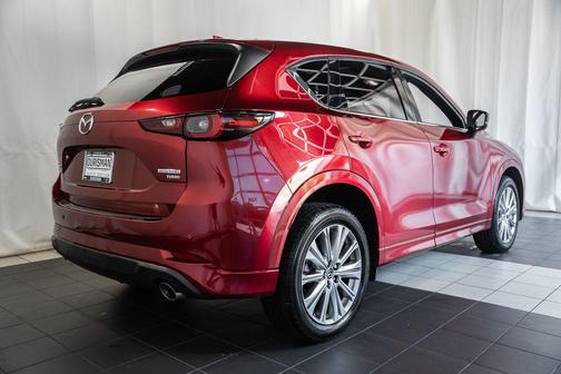 Soul Red Crystal Metallic 2022 Mazda CX-5 2.5 Turbo Signature