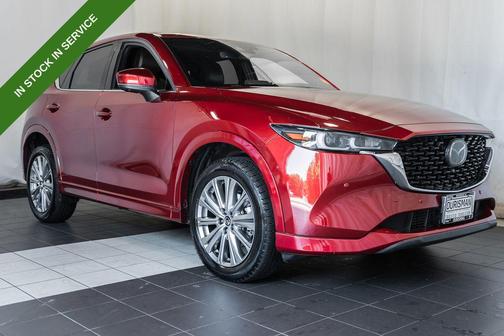 Soul Red Crystal Metallic 2022 Mazda CX-5 2.5 Turbo Signature