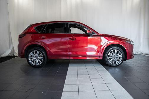 Soul Red Crystal Metallic 2022 Mazda CX-5 2.5 Turbo Signature