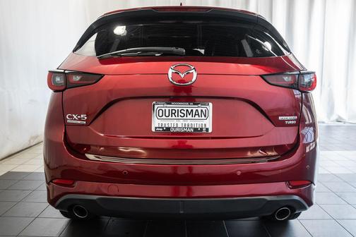 Soul Red Crystal Metallic 2022 Mazda CX-5 2.5 Turbo Signature