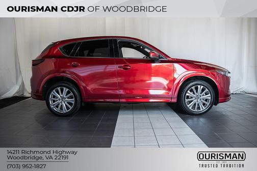 Soul Red Crystal Metallic 2022 Mazda CX-5 2.5 Turbo Signature