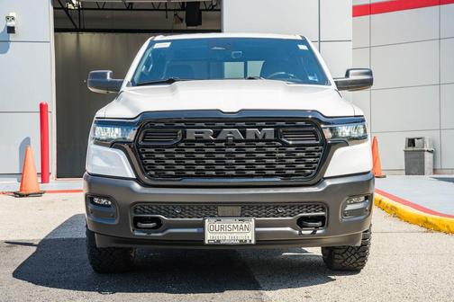 Bright White Clearcoat 2027 RAM 1500 Warlock