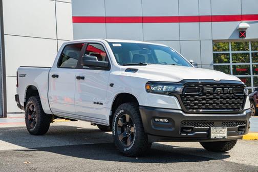Bright White Clearcoat 2027 RAM 1500 Warlock