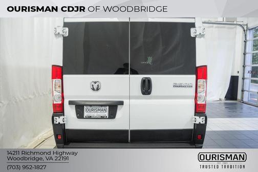 Bright White Clearcoat 2025 RAM ProMaster 2500 Tradesman