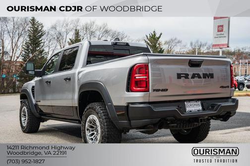 Billet Silver Metallic Clearcoat 2025 RAM 1500 RHO Crew Cab 4x4 5'7' Box