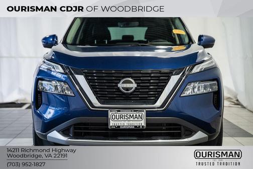 Caspian Blue Metallic 2023 Nissan Rogue Platinum