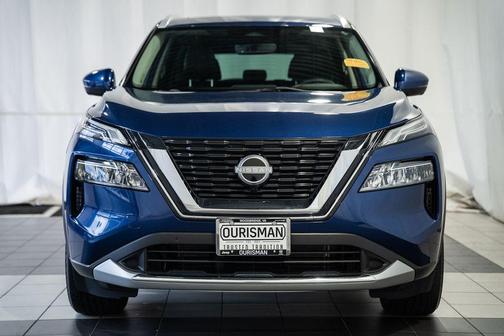 Caspian Blue Metallic 2023 Nissan Rogue Platinum