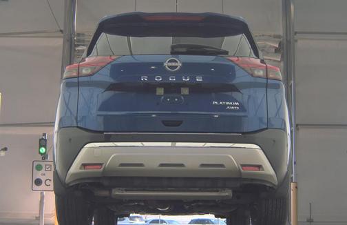 Caspian Blue Metallic 2023 Nissan Rogue Platinum