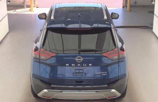 Caspian Blue Metallic 2023 Nissan Rogue Platinum