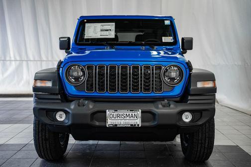 Hydro Blue Pearlcoat 2026 Jeep Wrangler Sport S