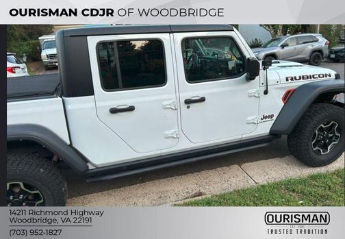 Bright White Clearcoat 2022 Jeep Gladiator Rubicon