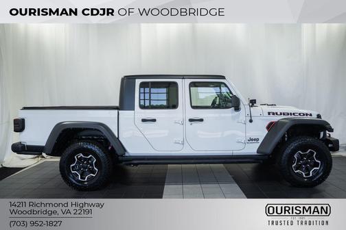 Bright White Clearcoat 2022 Jeep Gladiator Rubicon