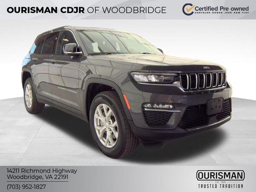 Baltic Gray Metallic Clearcoat 2023 Jeep Grand Cherokee Limited