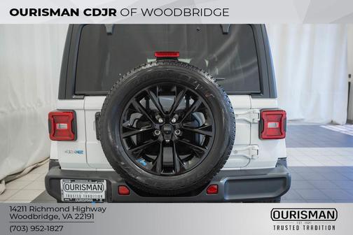 Bright White Clearcoat 2023 Jeep Wrangler 4xe Sahara