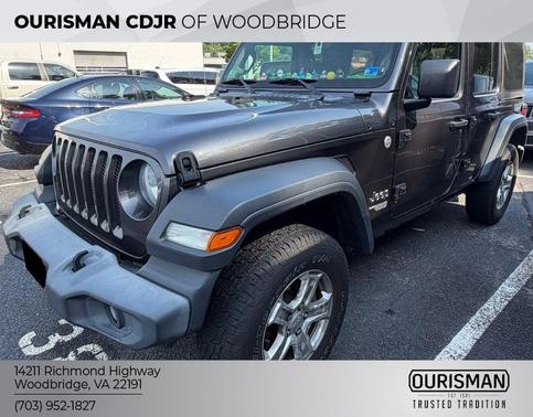 Granite Crystal Metallic Clearcoat 2018 Jeep Wrangler Unlimited Sport