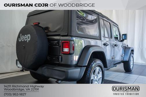 Granite Crystal Metallic Clearcoat 2018 Jeep Wrangler Unlimited Sport