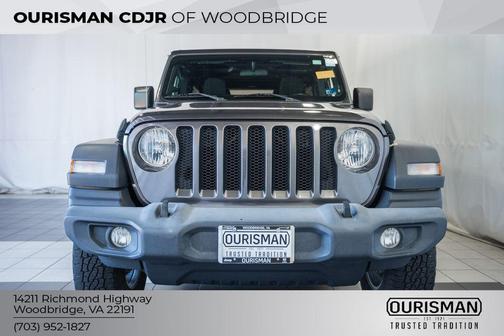 Granite Crystal Metallic Clearcoat 2018 Jeep Wrangler Unlimited Sport