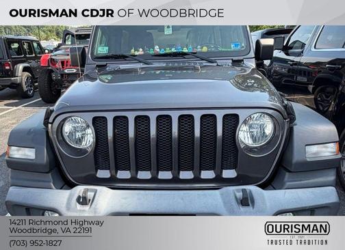 Granite Crystal Metallic Clearcoat 2018 Jeep Wrangler Unlimited Sport