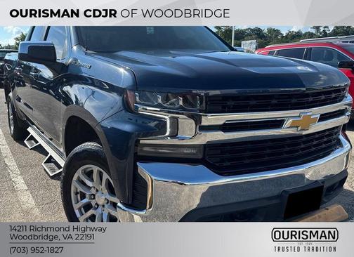 Northsky Blue Metallic 2021 Chevrolet Silverado 1500 LT