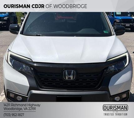 Platinum White 2020 Honda Passport AWD EX-L