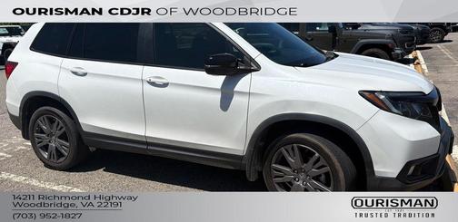 Platinum White 2020 Honda Passport AWD EX-L