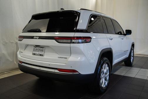 Bright White Clearcoat 2023 Jeep Grand Cherokee Limited