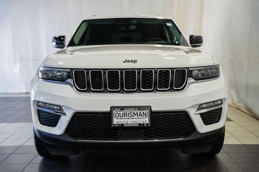 Bright White Clearcoat 2023 Jeep Grand Cherokee Limited