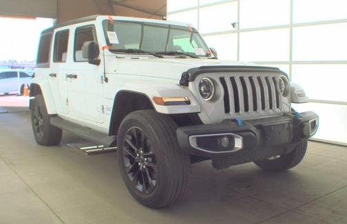 Bright White Clearcoat 2023 Jeep Wrangler 4xe Sahara