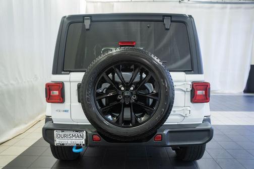 Bright White Clearcoat 2023 Jeep Wrangler 4xe Sahara
